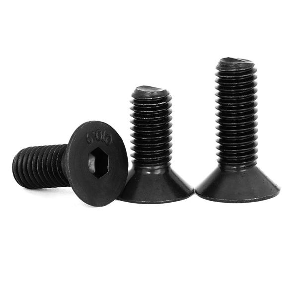 Black Finish DIN 7991 Countersunk Hexagon Socket Bolt with Customer Requirements