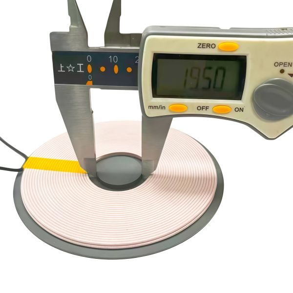 Customized Double-layer Winding 90mm Diameter High-power 30W Wireless Charging Coil for Smart Home Appliances