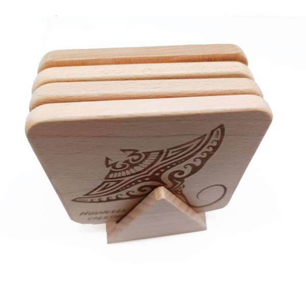 Special Design Base Coaster Cups Set for Absorbent Beverages