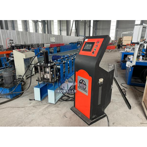“Automatic Two Sizes U Channel Roll Former 30x50 30x70mm Roller Shutter Door Guide Rail Forming Machine Nicaragua Market U Guide Rail Forming Machine
