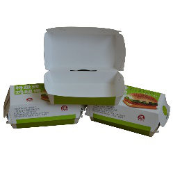 Paper Hamburger Boxes , Square Boxes , Food Boxes Carton Erecting Machine