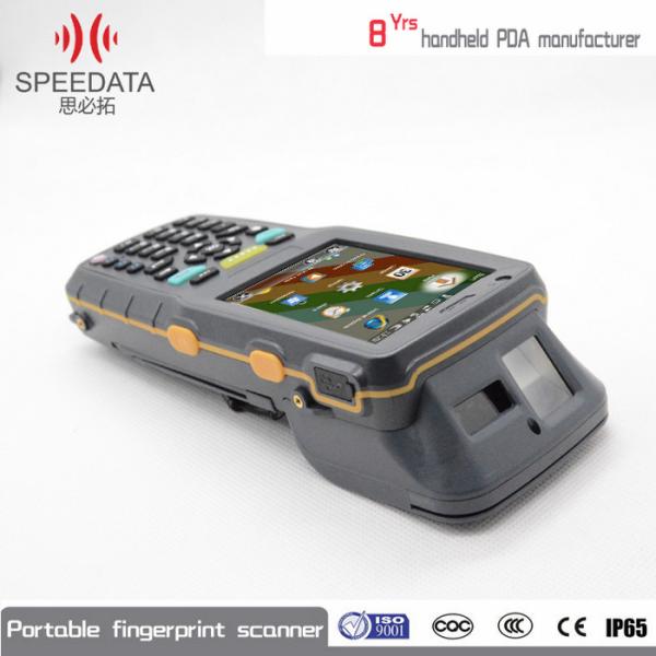 Dustproof GPRS Biometric Fingerprint Scanner Printer In Android 4.0