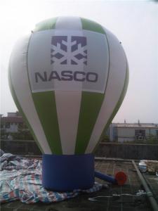 Quality cheap inflatable ground balloon,advertising inflatable balloon,rooftop advertising balloon with LOGO and banner for sale