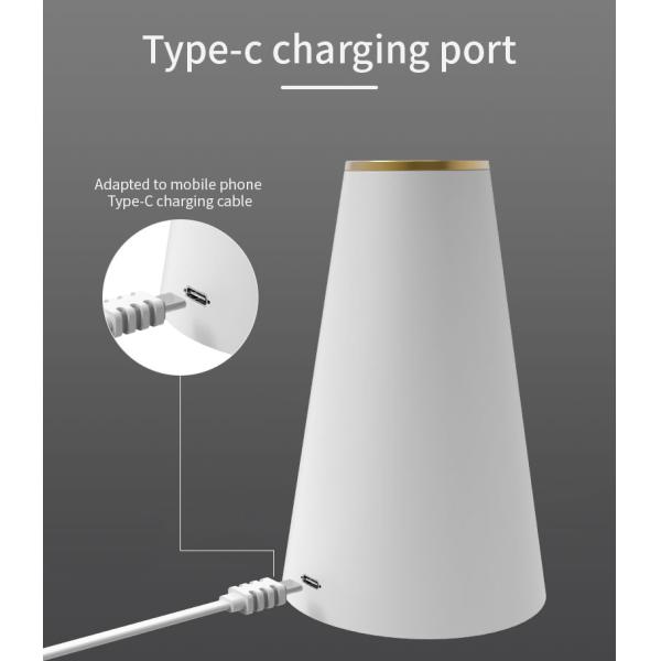 Touch Switch Metal Nightlight Atmosphere Table Lamp for Smart LED Light Decoration