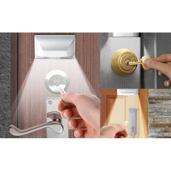 PIR Sensor LED Keyhole Battery Night Light for Motion-Activated Lighting
