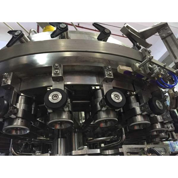 Carbonated Drink Gas Can Filling Machine Electric Driven Automatic Grade