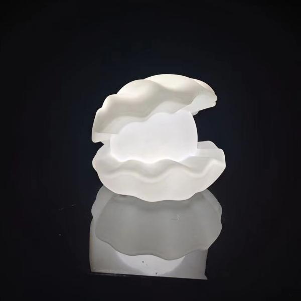16 colors changing wireless night light RGB LED seashell light