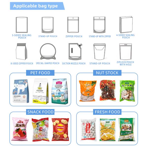 Automatic Packaging Machine Super High Speed 150 Bags / Min Automatic Vertical Packing Machine For Snack Food Potato Chips
