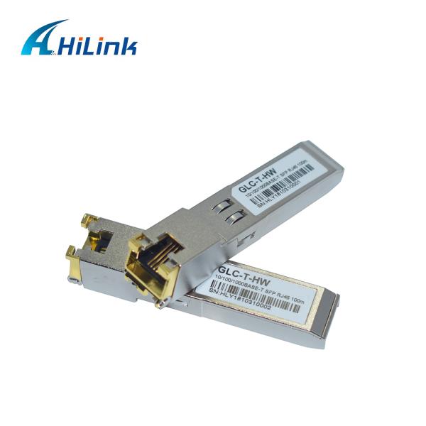 GLC-T 10/100/1000BASE-T 3.3V RJ-45 SFP Transceiver Module