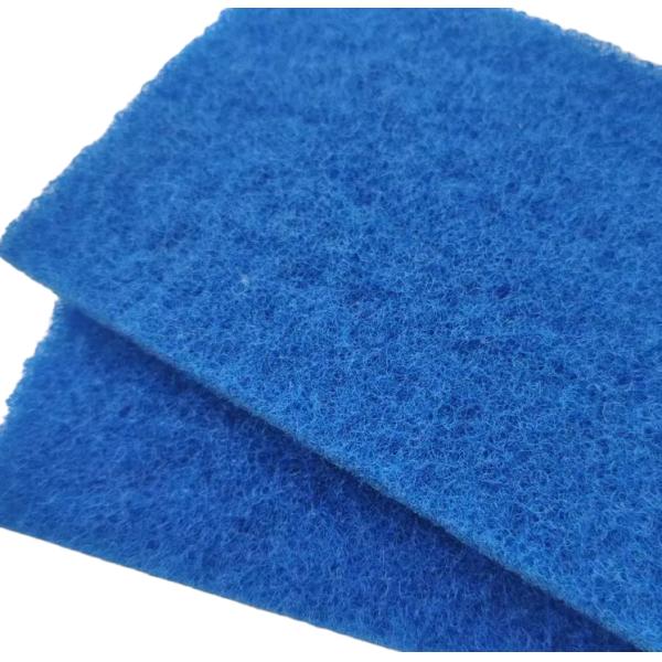 Blue Kitchen Scouring Pad Long Lasting Performance For Daily Cleaning