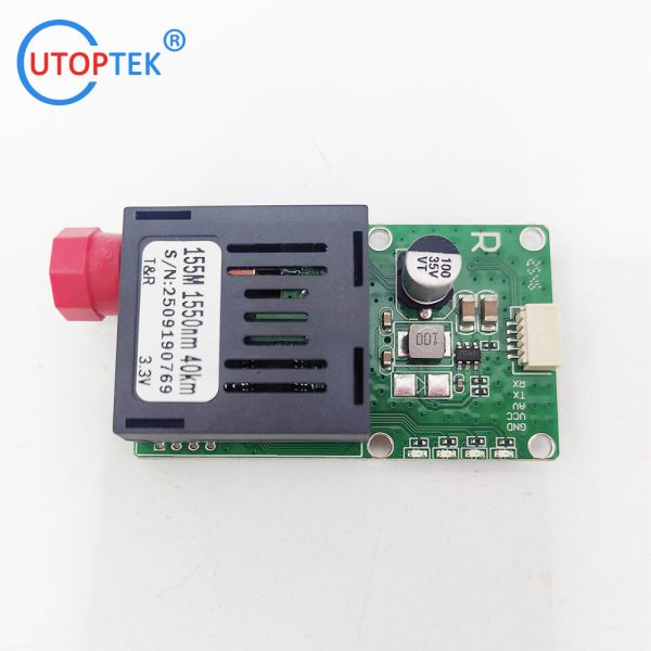 Customized 1-Channel Video + UART TTL SBUS TX RX Optical Terminal Module Drone FPV Fiber Optic Media Converter