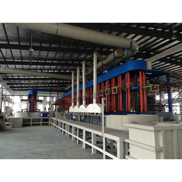 Galvanized Aluminum Oxidation Gold Plated Silver Electroplating Production Line