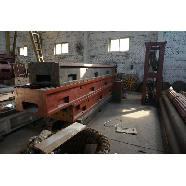 Automatic PLC Vee Wedge Wire Screen Welding Machine 2300MM Height