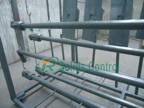 Mud gun for drilling waste management