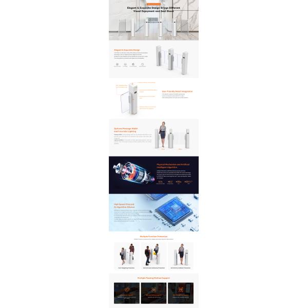 Smart Speed Gate Turnstile Gate