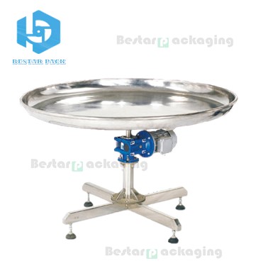Full set automatic packing machine with multi-heads weigher, labeling machine, checkweigher, and turntable BSTV-550AZ