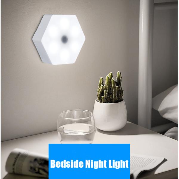 70LM 6PCS Led Quantum Hexagonal Wall Lamp / Honeycomb Touch Wall Light