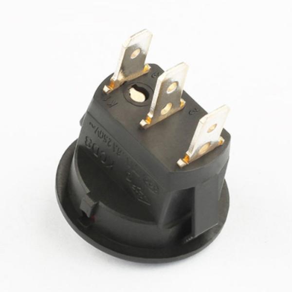 KCD2 3 Pin 2 Pin 3 Position Locking Round Rocker Switch Dashboard Panel