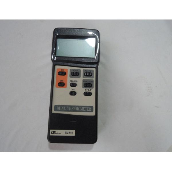 Electronic Testing Equipment Low Power LCD Display TM916 Dual Therometer