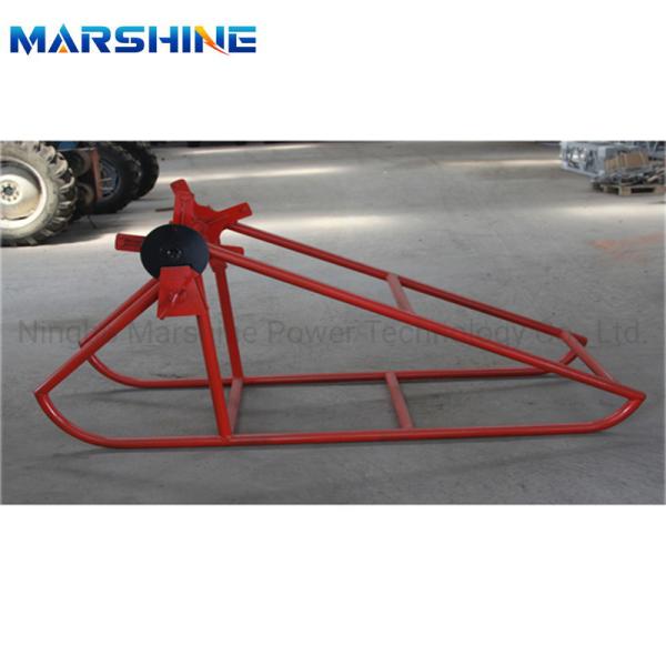Rewinding Rope Spool Jack Stands For Cable Reels Antimagnetic