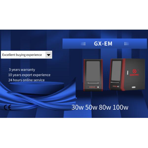 MAX Laser Source 3D Enclosed Type CNC Marking Engraving Cutting Machine for Gold Silver Metals in 110*110mm Marking Area