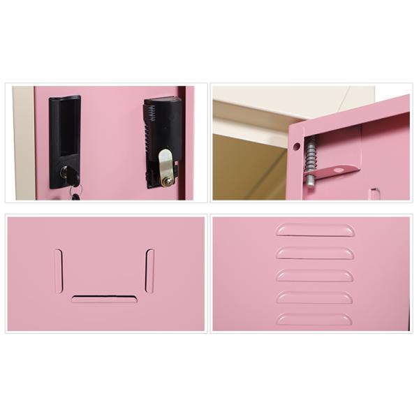 Changing Room 3 Doors Metal Storage Locker Cabinet