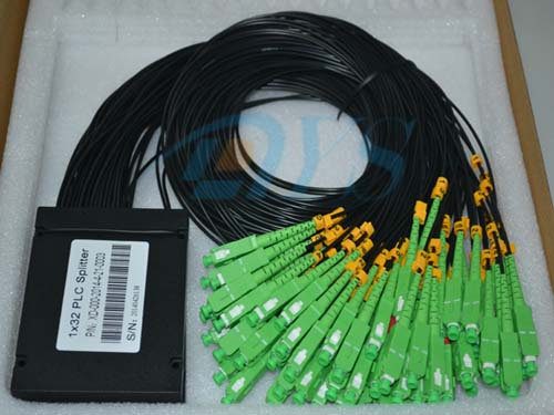 CATV System Optical Fiber Splitter SC / APC With High Stability