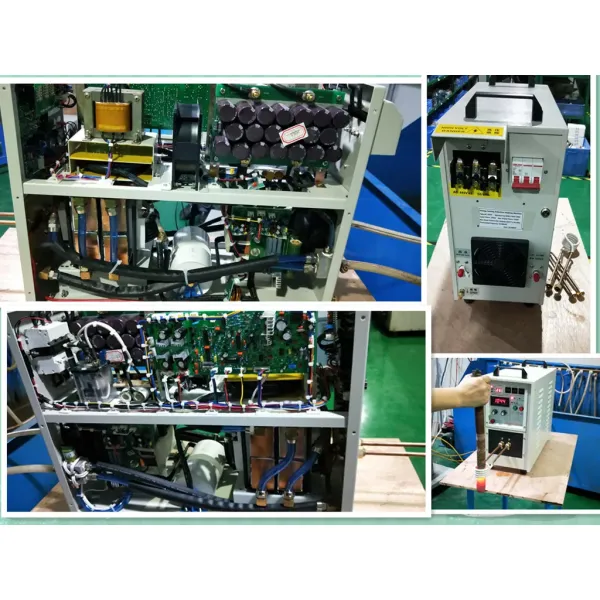 High Efficiency High Frequency Induction Heating Machine for Forging, Welding, Annealing Heat Treatment of Metals