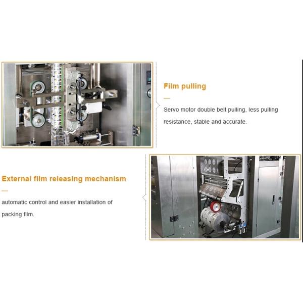 30~120Bag/min Multihead Weigher Vertical Packaging Machine / VFFS Packing Machine