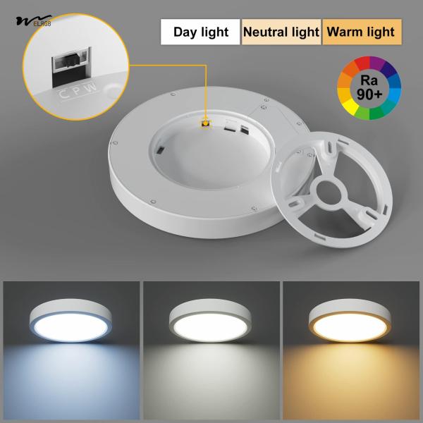 12W LED Modern Style Flat Ceiling Lamp LED Round Small Ceiling Light