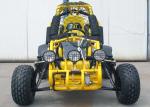 Off Road Kart For Rainy Day , 250cc Go Kart Water Cooled With 3 Headlight Net /