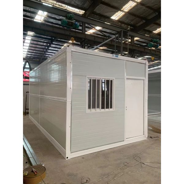 Flat Pack Folding House with Level 8 Seismic Performance Wind-resistant 0.5KN/㎡ and Inside Dimensions 5630*2230*2515mm