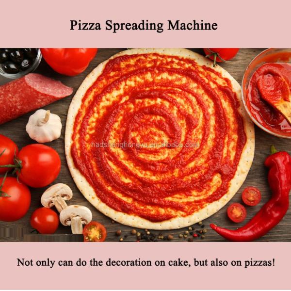 200KG Fully Automatic Cake Making Machine Ice Cream Spreading Decorating