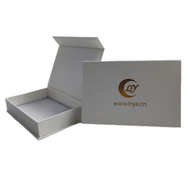 Cardboard Paper Rigid Collapsible Box Magnetic Book Shape Underwear Packing Boxes