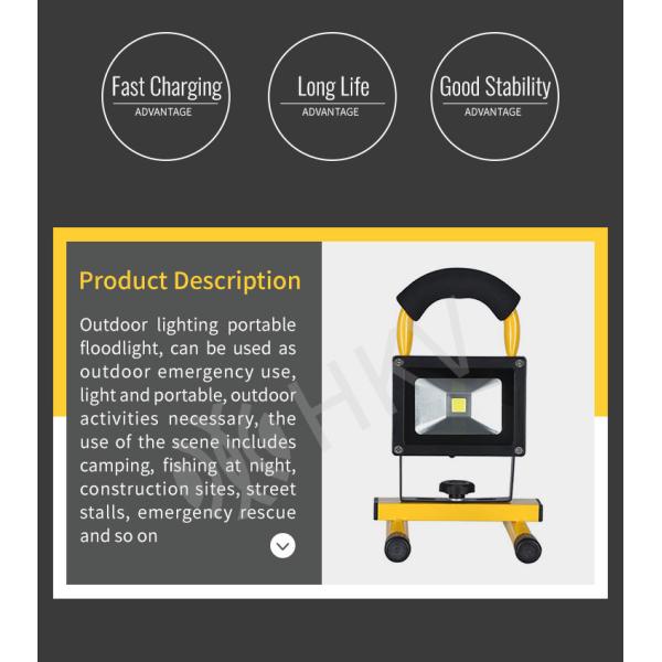Waterproof Industrial LED Flood Lights Outdoor Hold LED Spotlight Searchlight