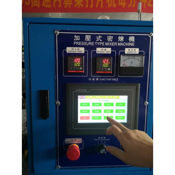 0.5L Lab Dispersion Kneader Machine , Banbury Mixer With PLC Touch Screen