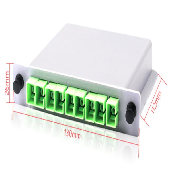 ABS BOX module fiber optic 1 6 plc splitter