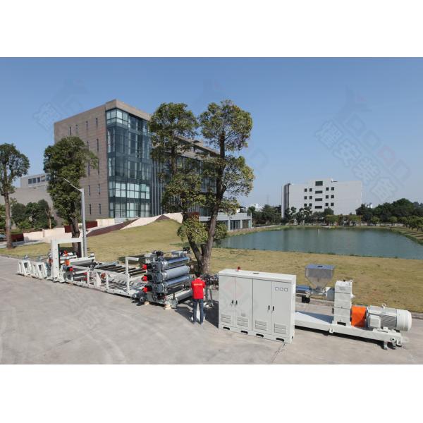 LDPE PP EVA Plastic Extrusion Machine For Coating, Laminating Applications, Sold To Indonesia