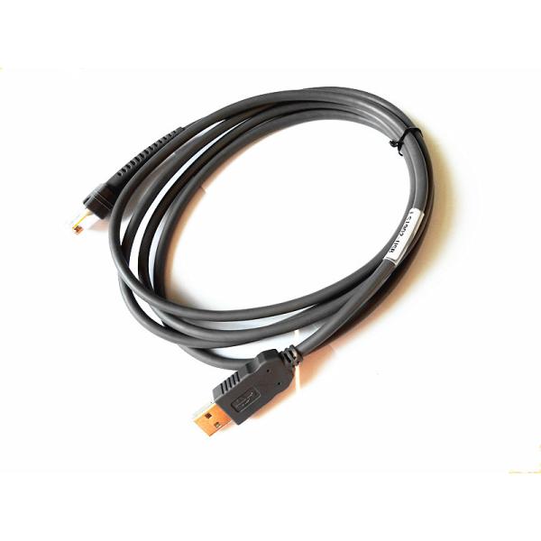 Durable Computer Data Cable / Symbol Barcode Scanner USB Cable With Chip for