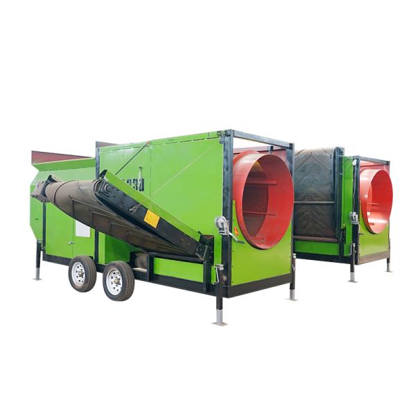 Compost Processing Trommel Screen for Organic Fertilizer Compost Machinery Repair Shops