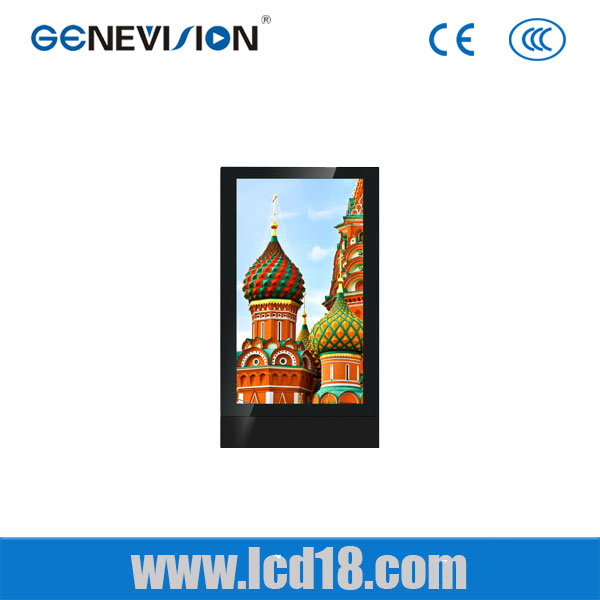1000cd/m2 High Brightness Ceiling hanging Double sided network digital signage Display Android Advertising