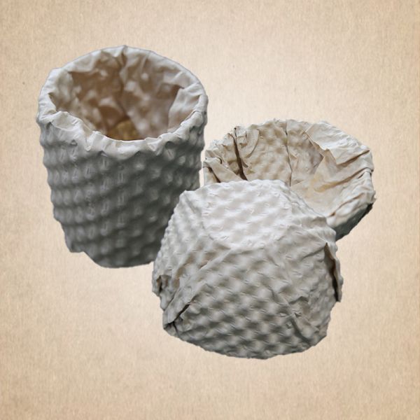 30x30cm Bubble Paper Sheet Biodegradable Bubble Filling Sheet For Light Cushioning