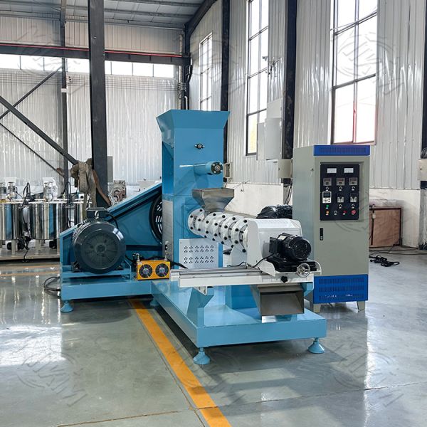 automatic floating fish feed making machine Fish Food Manufacturing Machine Floating Fish Feed Mill Pellet Extruder Making Machine for Sale