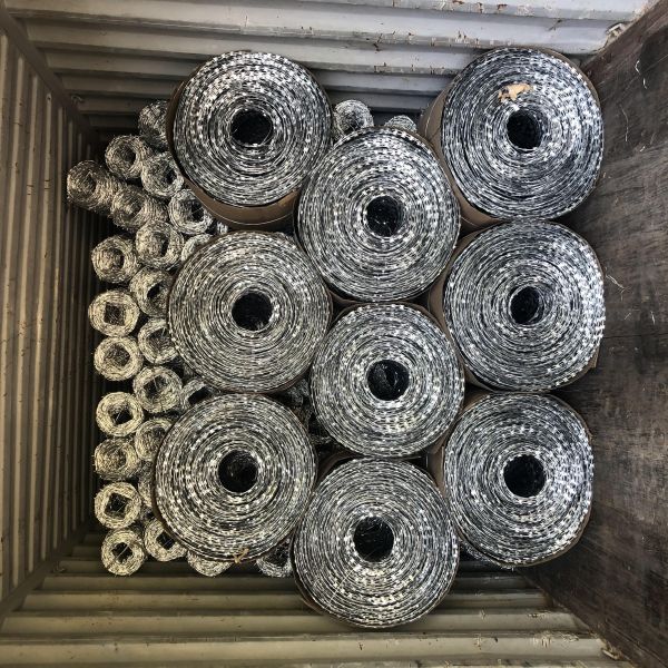 High Strength Stainless Steel Razor Wire Durable Security for Farm