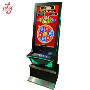 China Crazy Money Gold Video Slot Game Touch Screen Video Slot Games Machines For Sale on sale