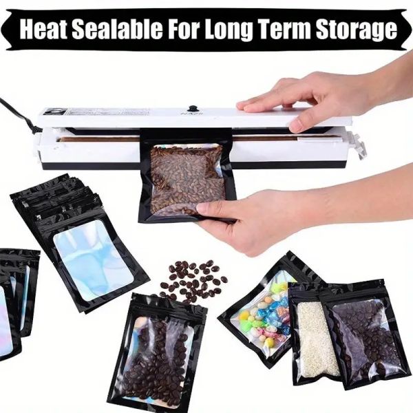 High Quality Material Easy Store Multi Purpose Use Plastic Packaging ZipLock Mylar Bags for Food