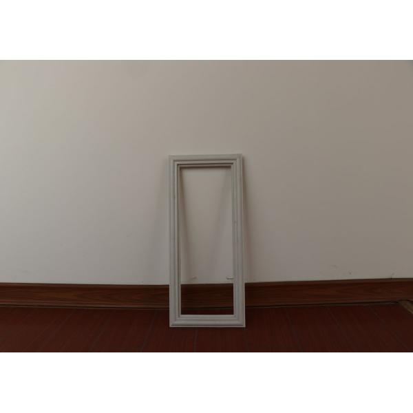 Window Frames Decorative Finish Plastic Frame For Door Glass One Piece