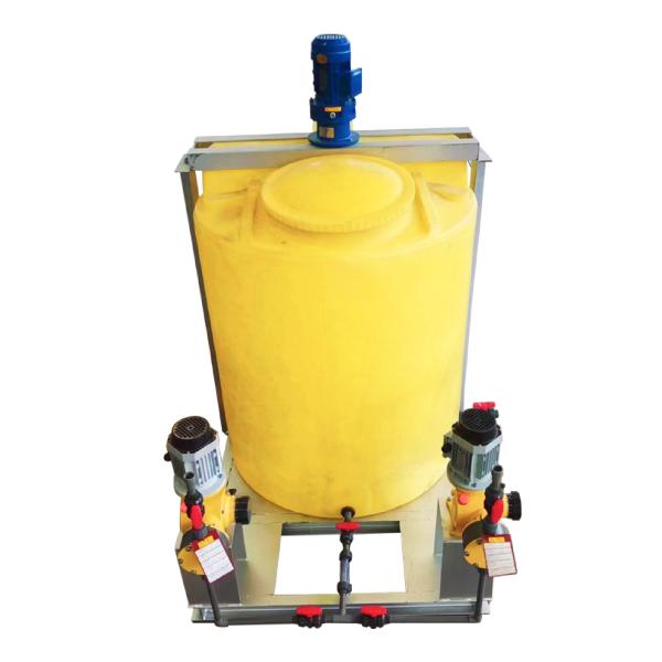 IEPP 2023 Innovative Function PE Wastewater Treatment Equipment Machine Coagulant Dosing Mixture Polymer Preparation Unit tank