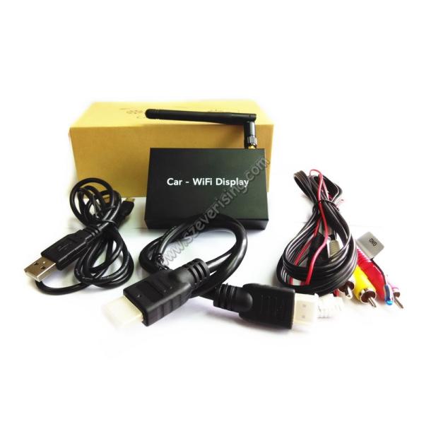 2.4GHZ Car Mirror link interface black box wireless wifi display support iOS Airplay Android Miracast