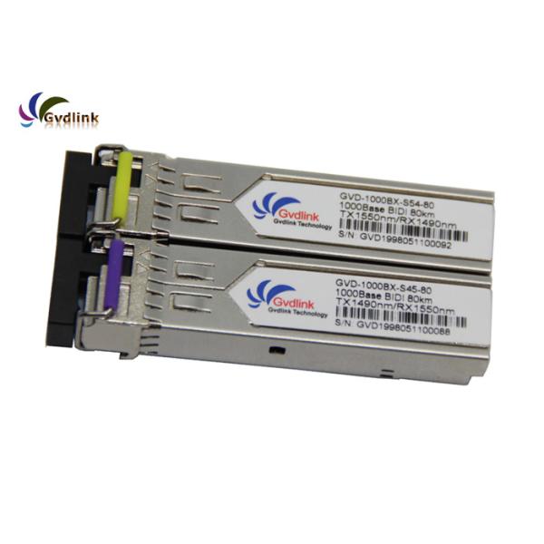GLC-BX80-U-I Compatible 1550nm SFP Fiber Transceiver Module